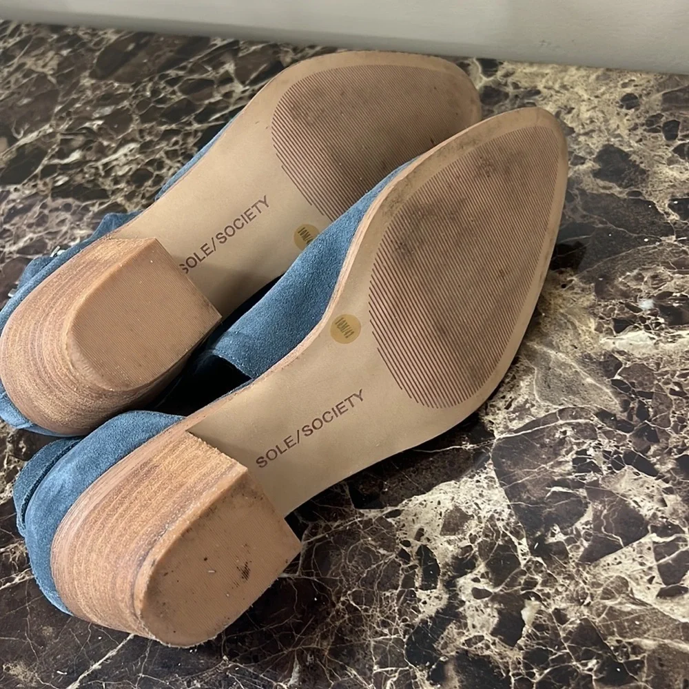 Sole Society Nahia Suede Bootie